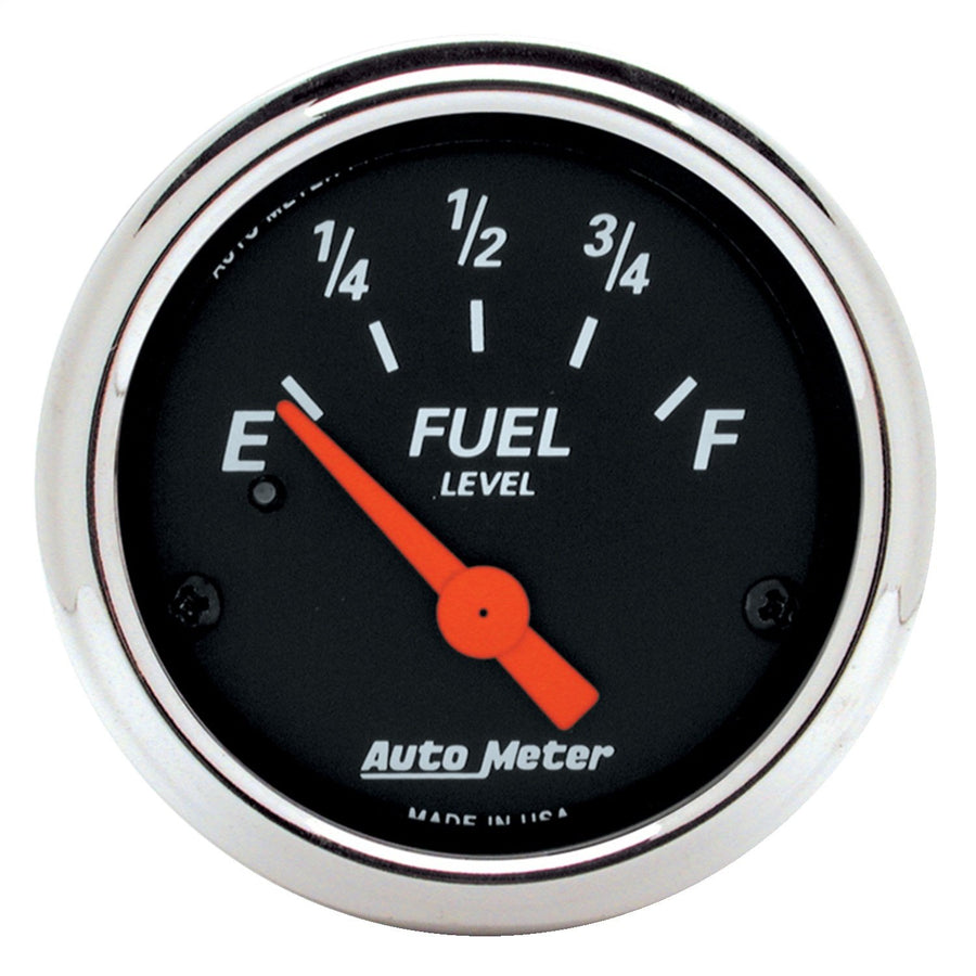 Auto Meter Fuel Level Gauge 1424 Designer Black