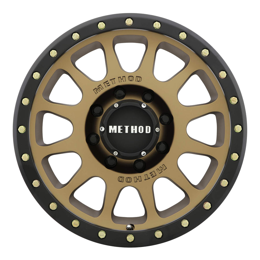 Method Race Wheels 305 NV 20x9" Method Bronze/Black Street Loc 8x6.5", 18mm offset 5.75" Backspace, MR30529080918