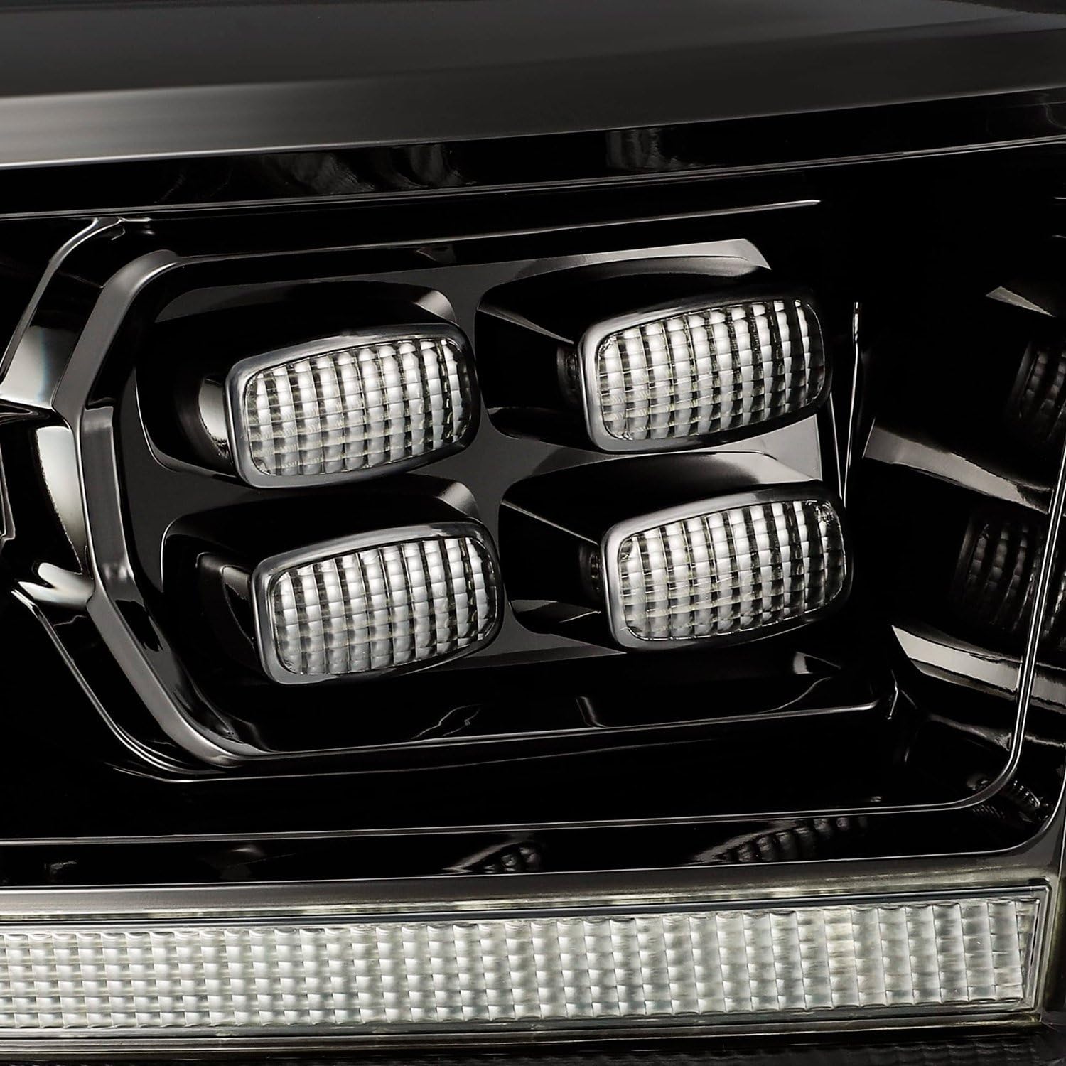 880520 AlphaRex USA Projector Headlamps Fits Ram 2500