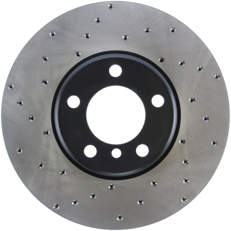 Sport StopTech 128.34140R Cross Drilled Brake Rotor (Front Right), 1 Pack