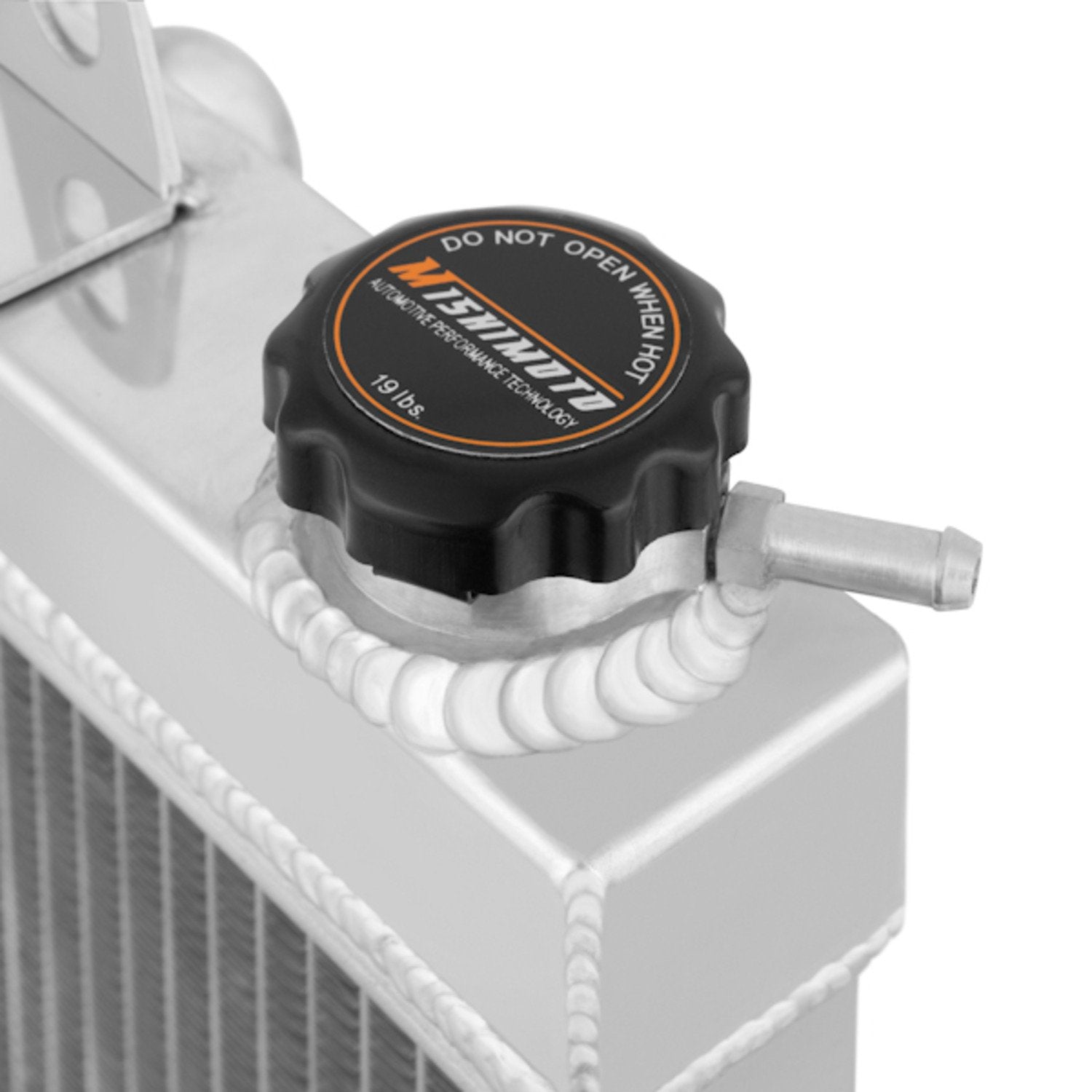 Mishimoto Aluminum Radiator MMPS-YFZ350-87, Compatible with Yamaha YFZ350 Banshee, 1987-2006