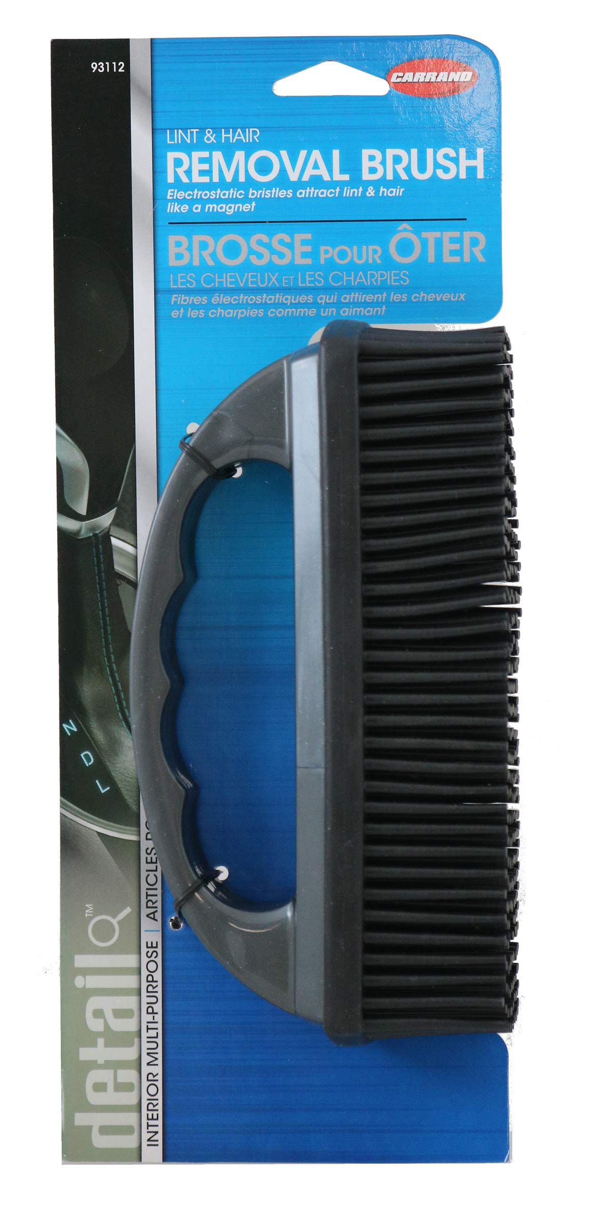 Lint and Hair Removal Brush Carrand 93112, Single, Black