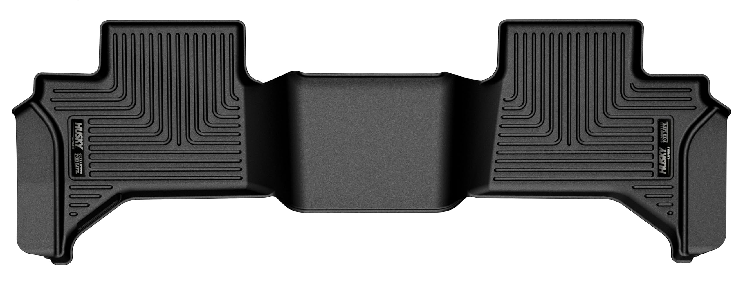 Weatherbeater Husky Liners Floor Mats | Fits 2022-2025 Lexus LX600; 2022-2023 Toyota Land Cruiser | 2nd Row, 1-pc Black - 12811