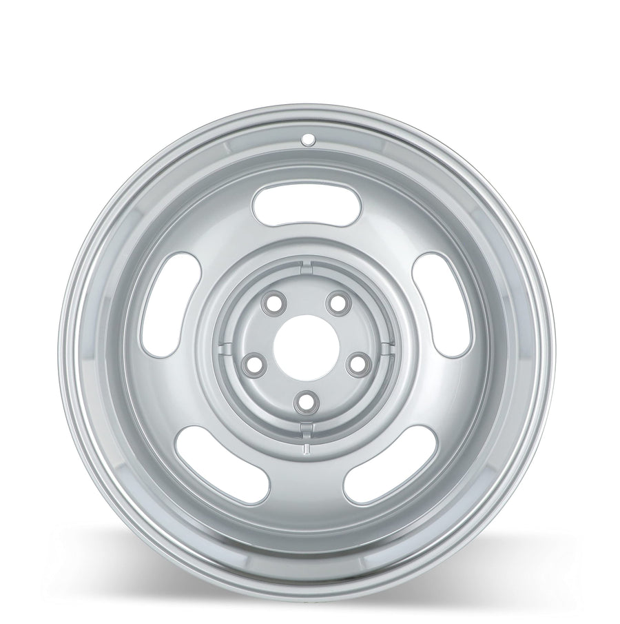 107 Series REV Wheels 107S-8906100 Rally 18x9-5 bs - 5x4.75/5x120.65 -Gray/Machine Lip