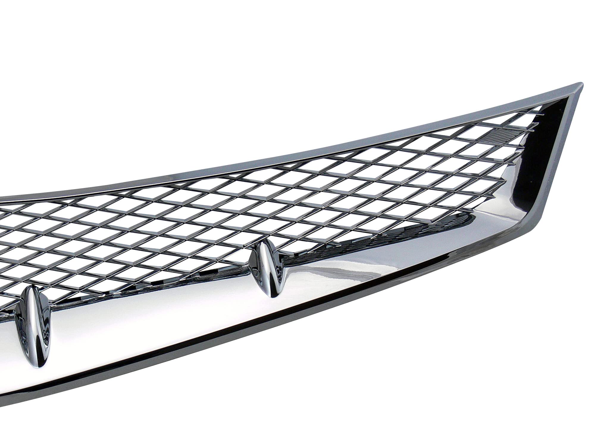 7149144 Armordillo USA Mesh Grille Fits 2006-2008 Honda Civic Coupe-Chrome