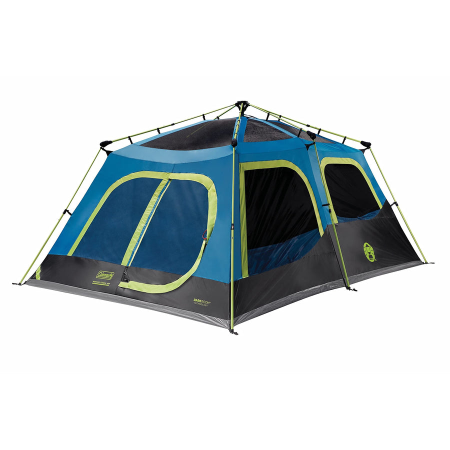 Coleman Instant Camping Tent 4/6/8/10 Person with 1-Minute Setup, Large Family Tent with Pre-Attached Poles, Air Vent, & Carry Bag, Sets Up in About 60 Seconds