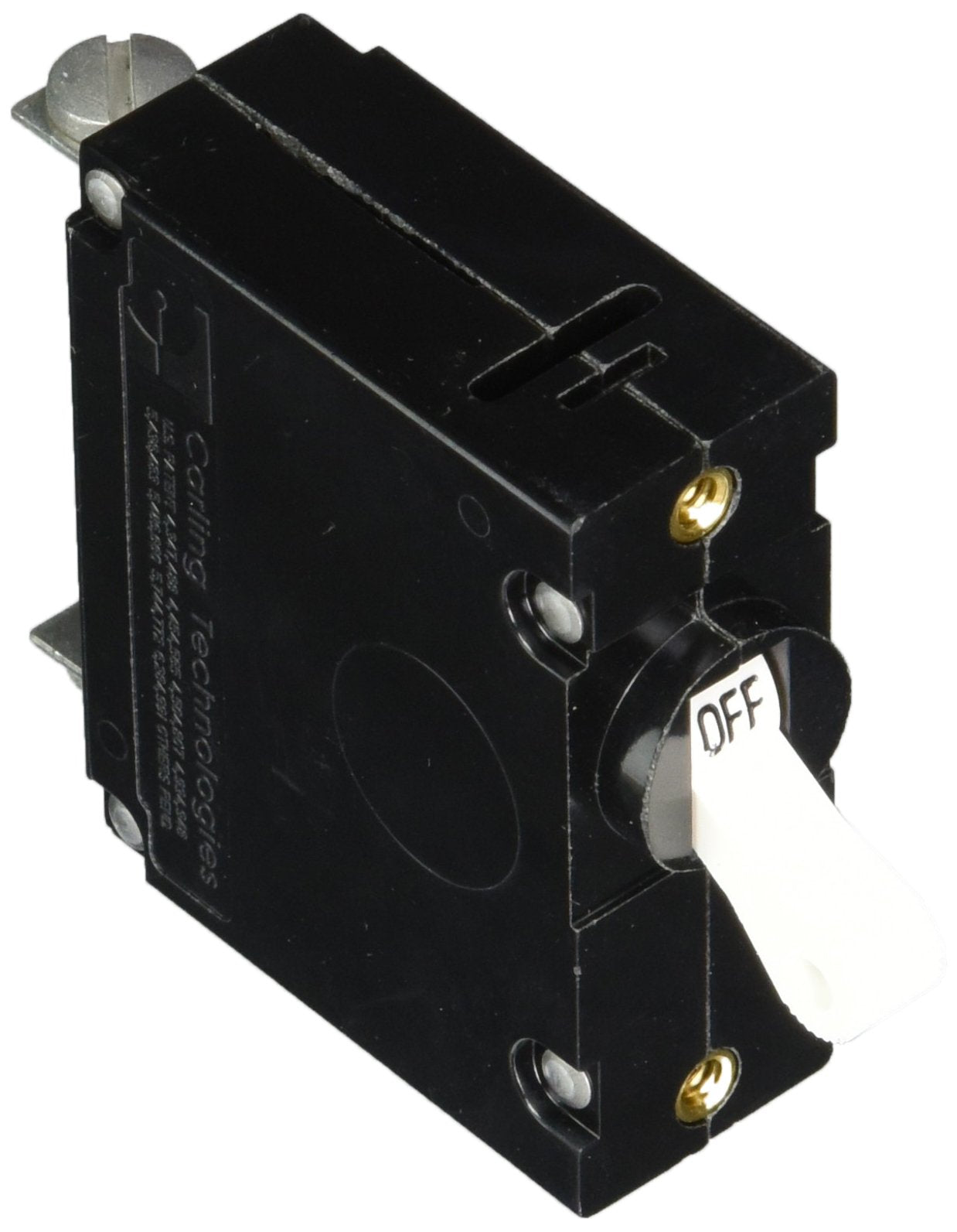 10 Amp DC Toggle Type Circuit Breaker, Sierra International CB40220 White