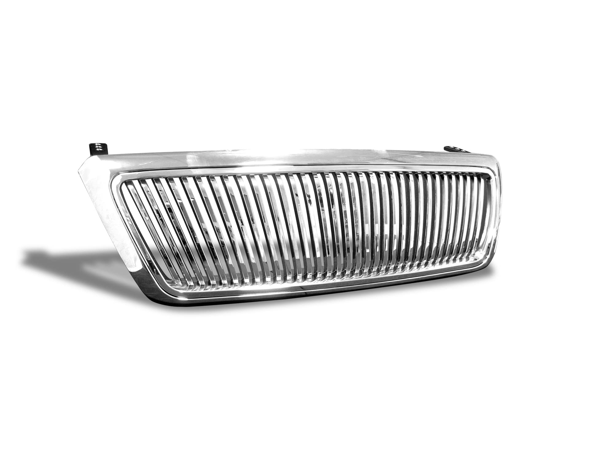 7148192 Armordillo USA Vertical Front Hood Grille - Polished Fits 2004-2008 Ford F150 F-150/2006-2008 Lincoln Mark LT
