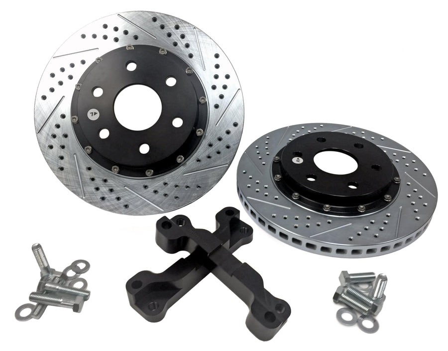 Brake Rotor Upgrade Baer Brakes 2301028 (EradiSpeed+ 2) for GM FRT SUV