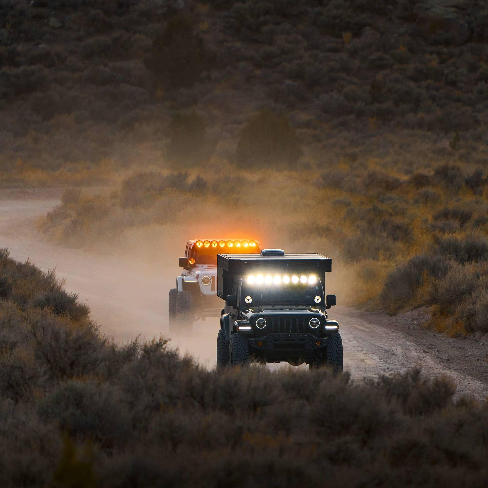 50" KC Hilites Gravity® Titan™ LED Light Bar - 8-Light