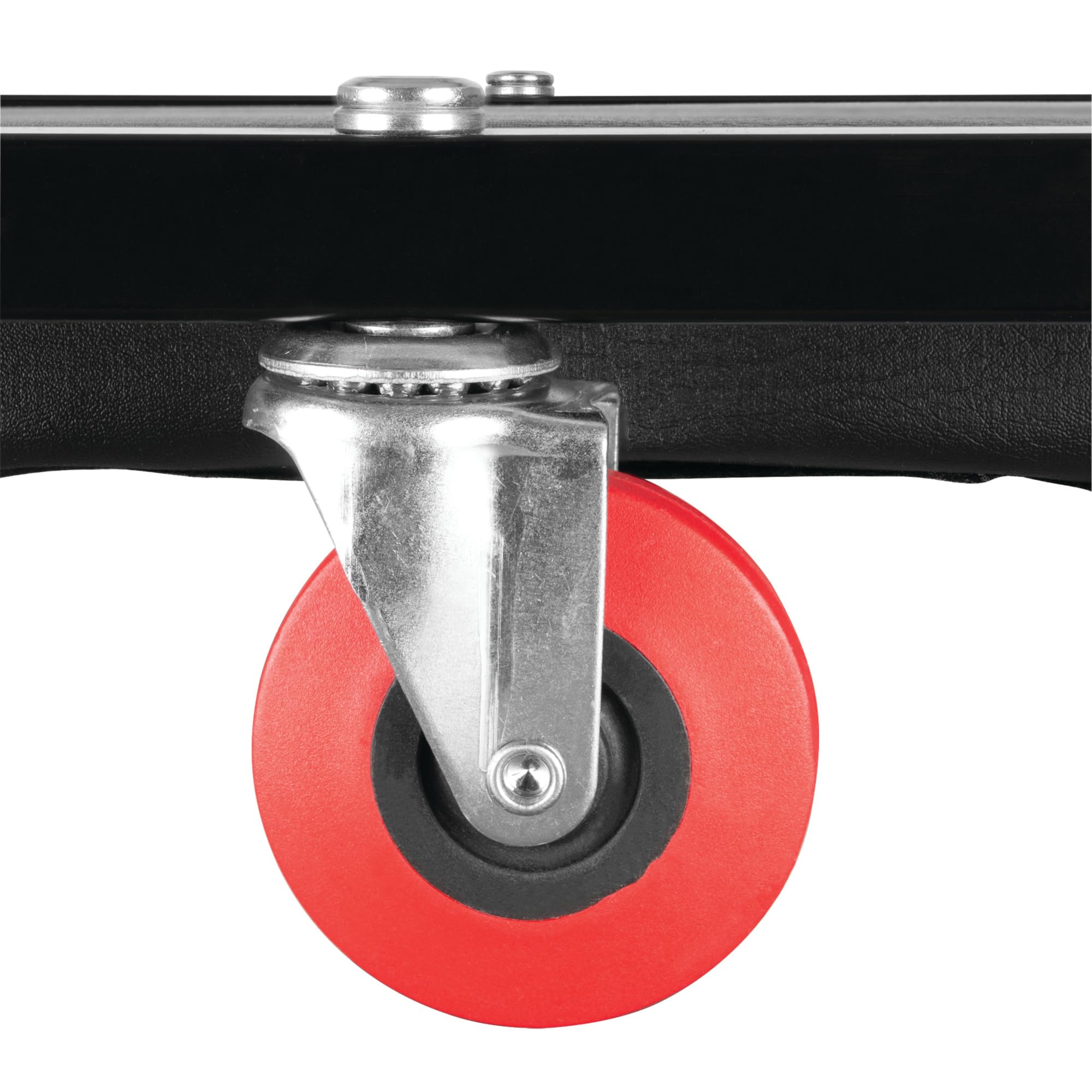 36-Inch Performance Tool W85015 x 17-Inch Low Profile 6 Swivel Caster Automotive Creeper with Padded Headrest,Black