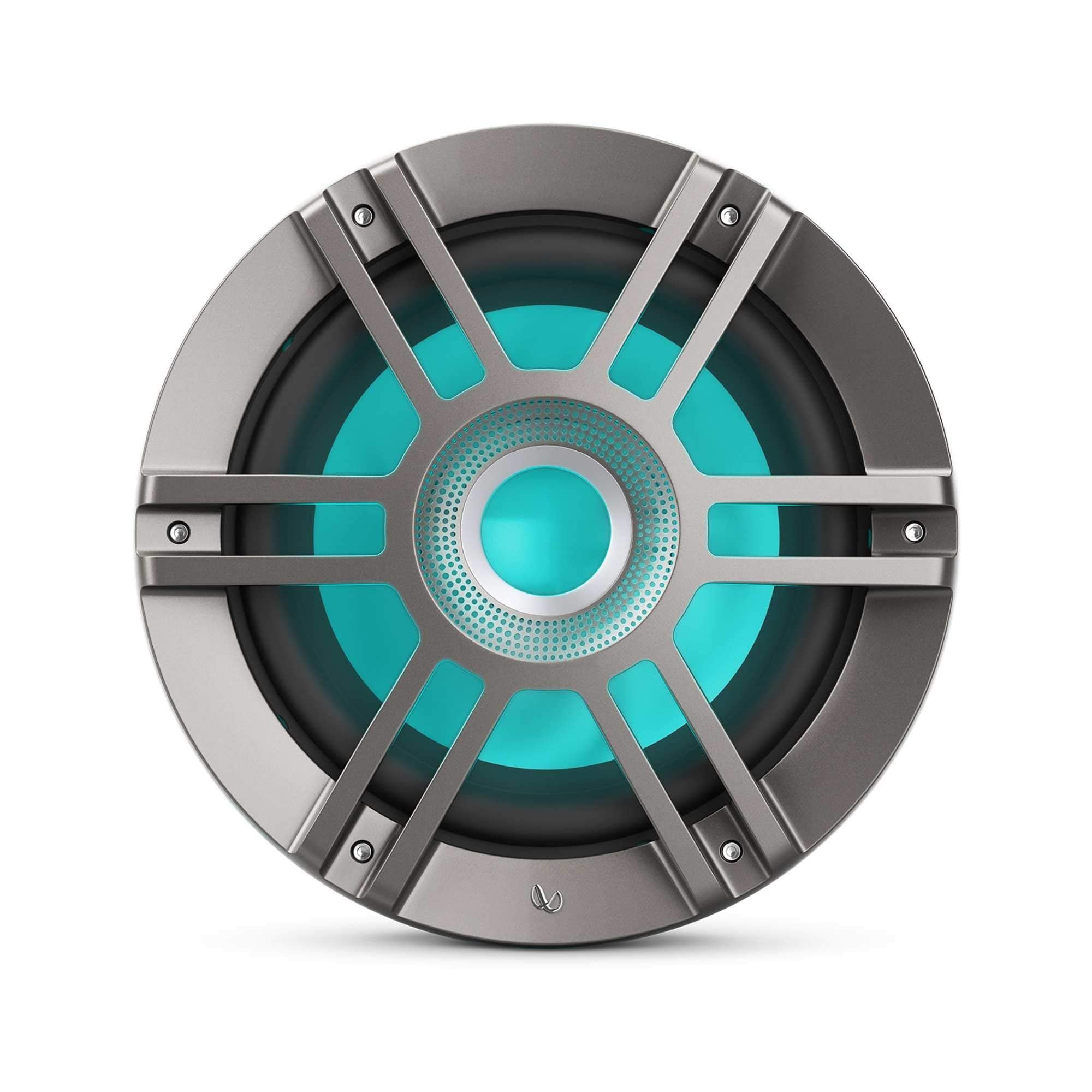 Kappa Marine KAPPA1050M Infinity - Titanium 10" Premium RGB LED Subwoofer
