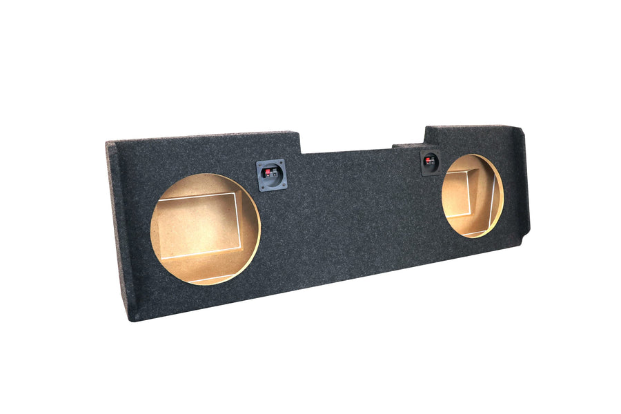 Bbox A184-12CPA Sealed Dual 12” Subwoofer Enclosure Fits 2014-2018 Chevrolet/GMC Silverado/Sierra Crew cab