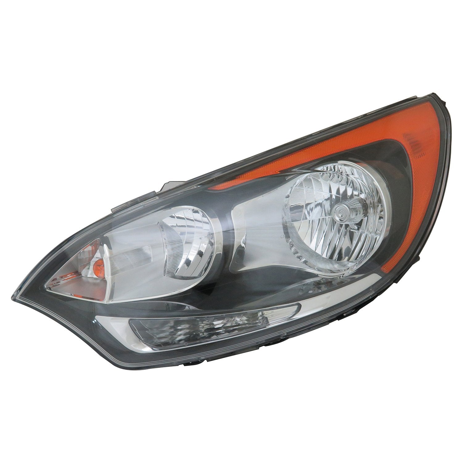 Left TYC Headlight Assembly Compatible with 2012-2017 Kia Rio5