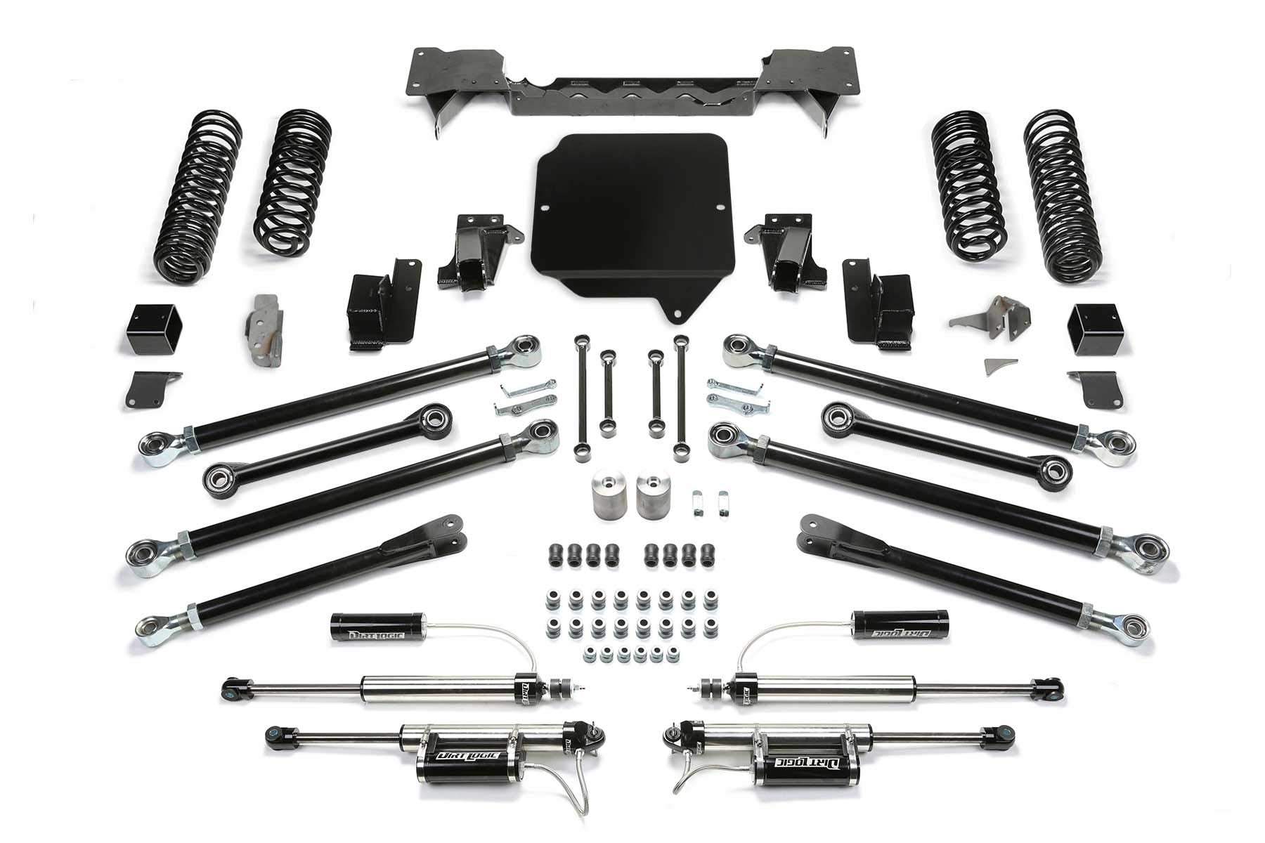 Coil Spring Kit Fabtech FTS24223 5 In. Lift For PN[K4144DL/K4145DL] Coil Spring Kit