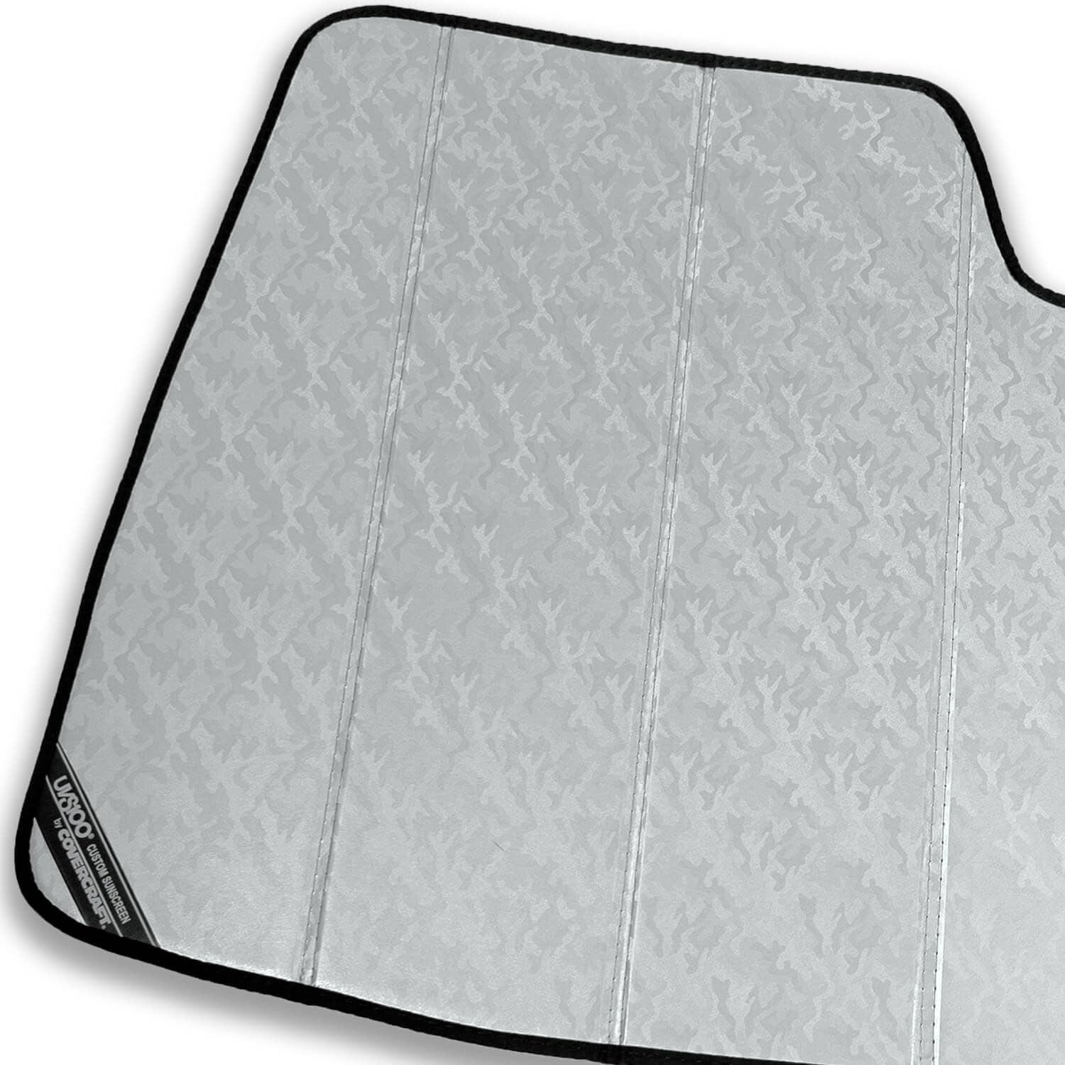 Covercraft Custom Windshield Sunscreen UVS100 Premier Series for 2024-2026 Chevrolet Silverado EV - Chrome Camouflage