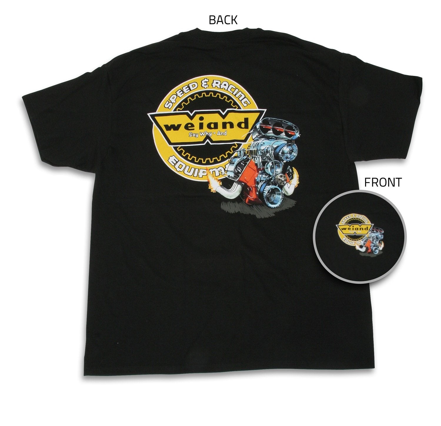 Weiand Holley 10003-XXLWND Retro Hemi T-Shirt