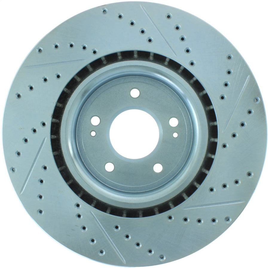 Front Right StopTech 227.46076R Select Sport Drilled and Slotted Brake Rotor