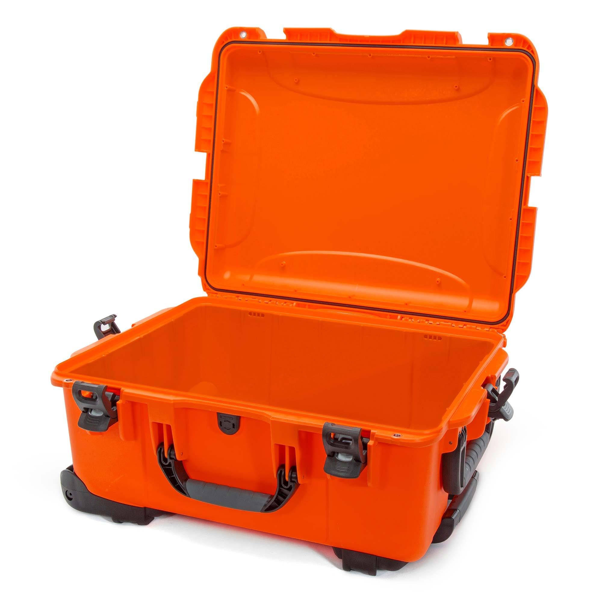 Waterproof Nanuk 955 Hard Case with Wheels - Empty - Orange