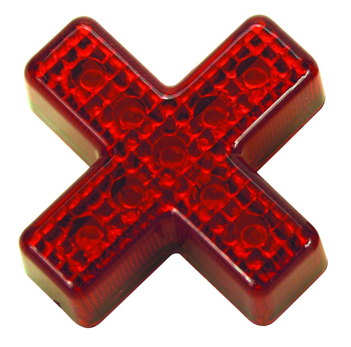 Pacer 20-712 Performance Amber Mini X-Shaped 9-Diode LED Running Light - Pair