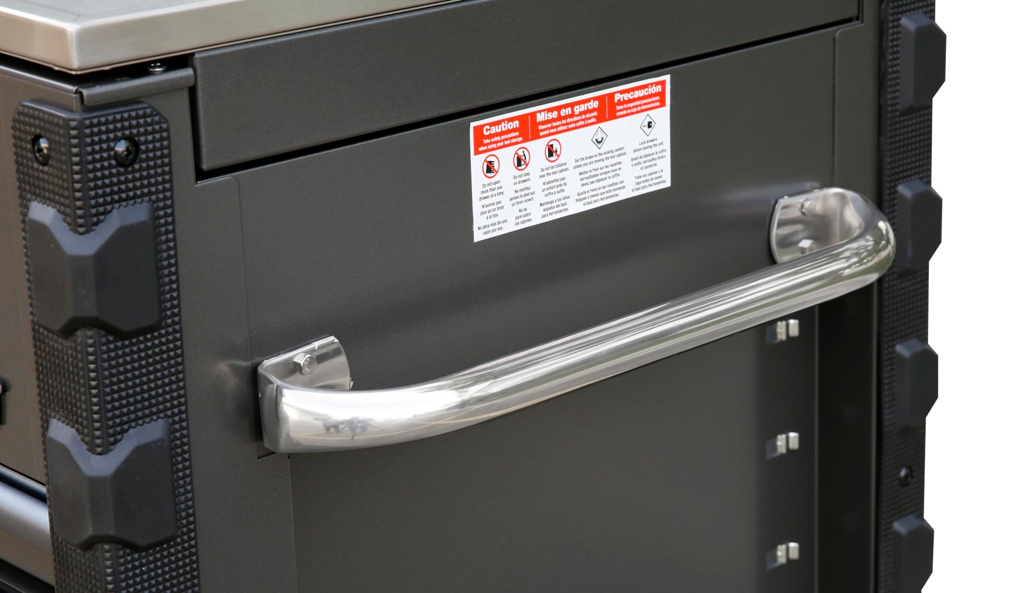 Pro Mechanics Cart Montezuma - Metallic Gray with Titanium-colored Aluminum pulls