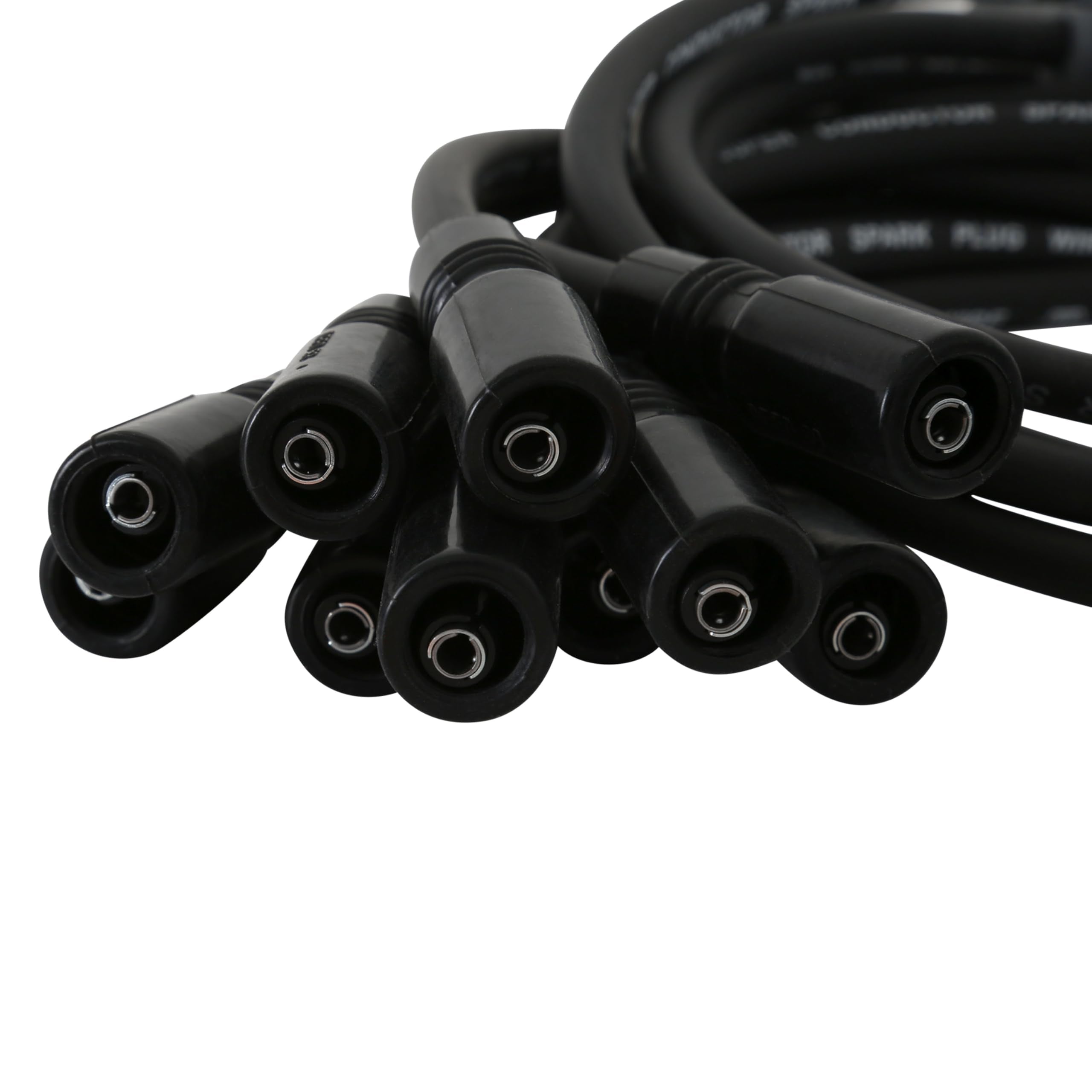 Super Conductor MSD 32173 Spark Plug Wire Set, Black