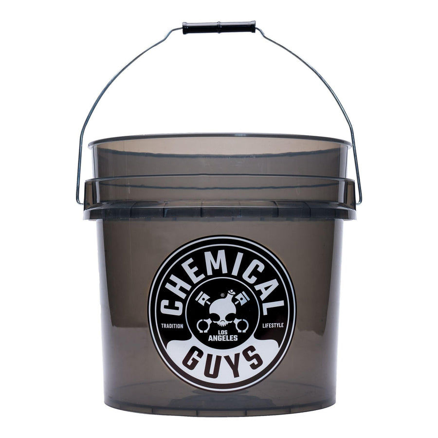 Chemical Guys Detailing Heavy Duty Bucket Smoked Black (4.5 gal)
