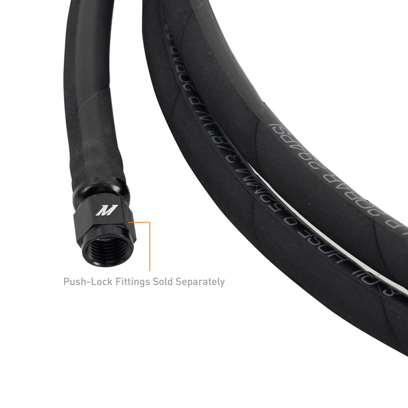 6AN Mishimoto Push Lock Hose, 10ft
