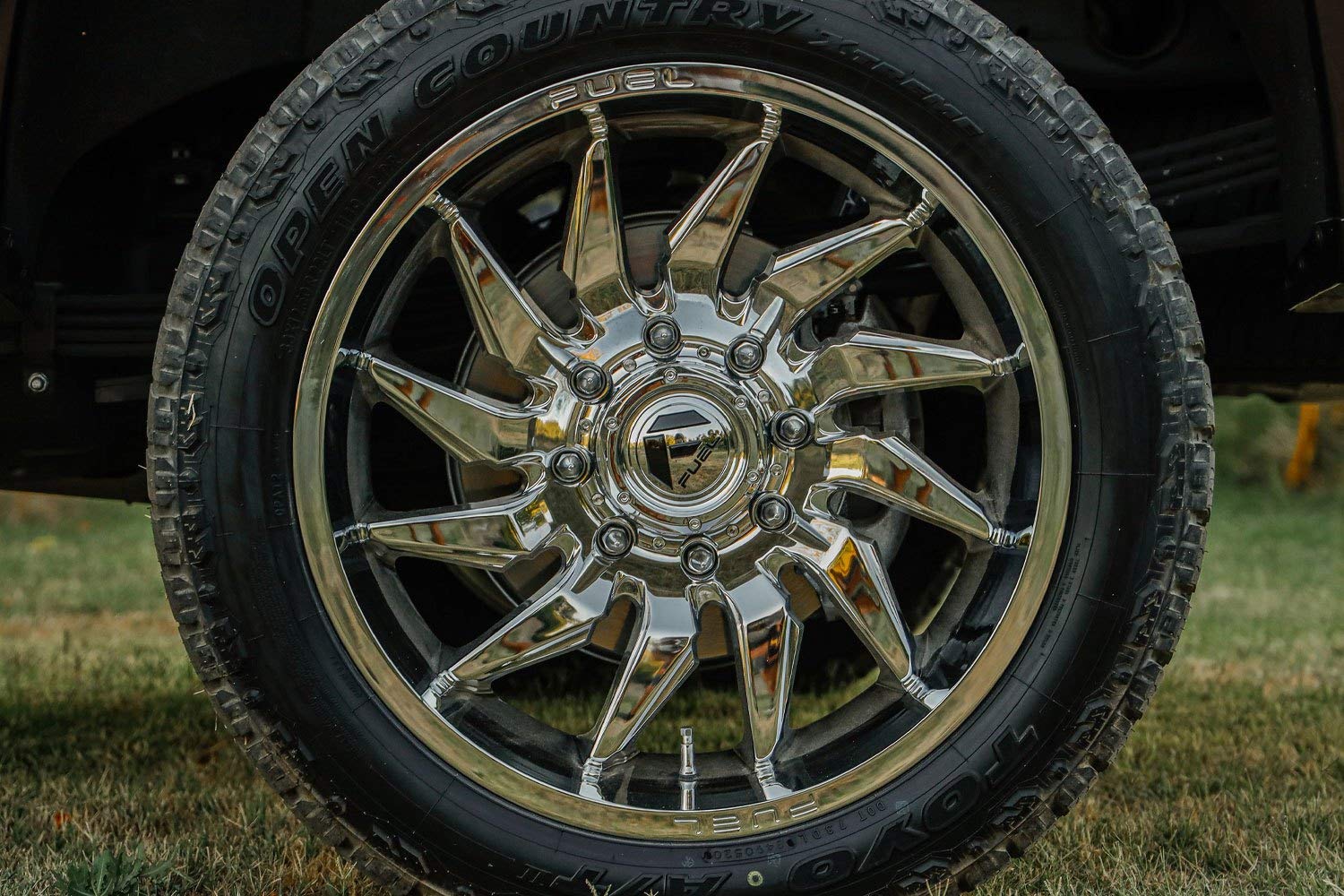 1PC Fuel D743 20X10 5X150 CHR-PLATED -18MM - D74320005647