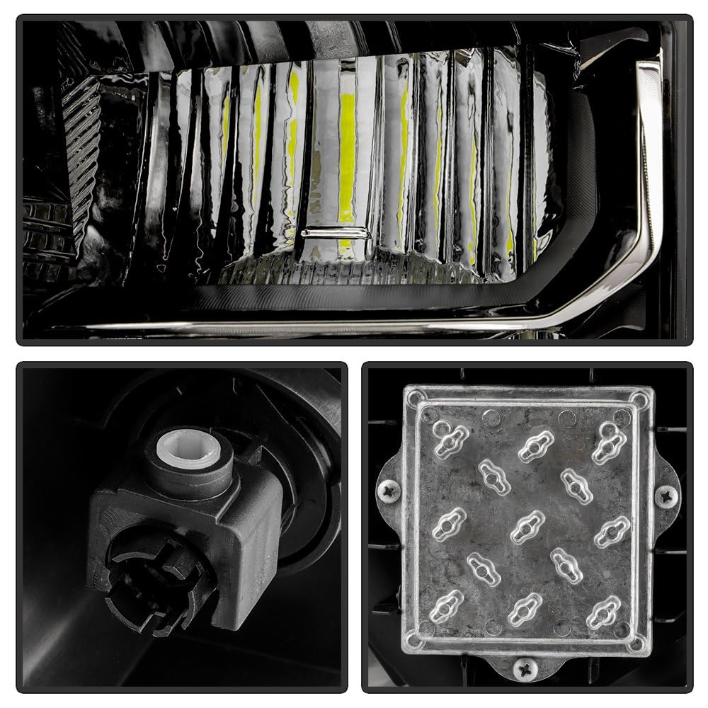 Chevy Silverado 20-23 Spyder (POE) 2500 3500 LED w/LED DRL Headlight - OE Left (GM2502505)