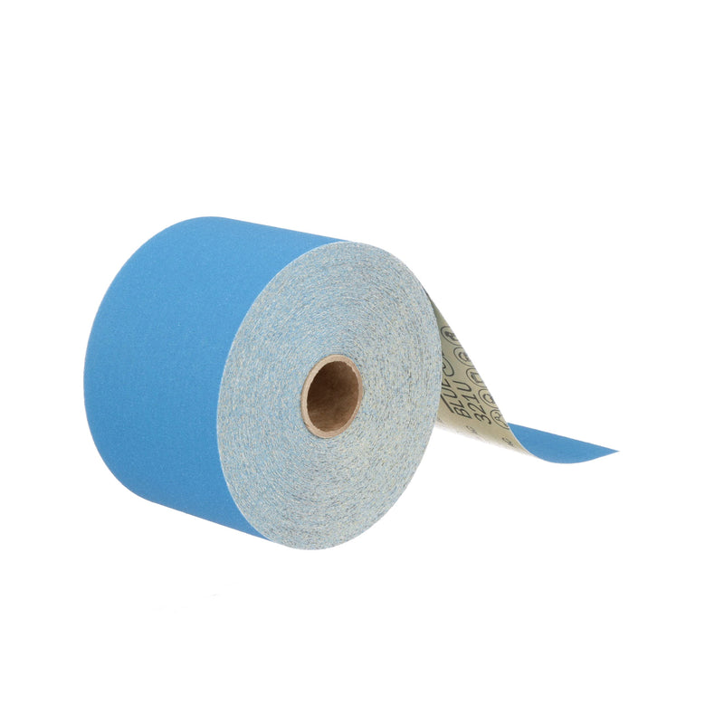 3M Blue Stikit Abrasive Sheet Roll, 36221, No Hole, 2-3/4 in x 30 yd, 180+ Grade, Automotive Sanding Roll Sandpaper for Coating Removal, Body Repair, Auto Sanding