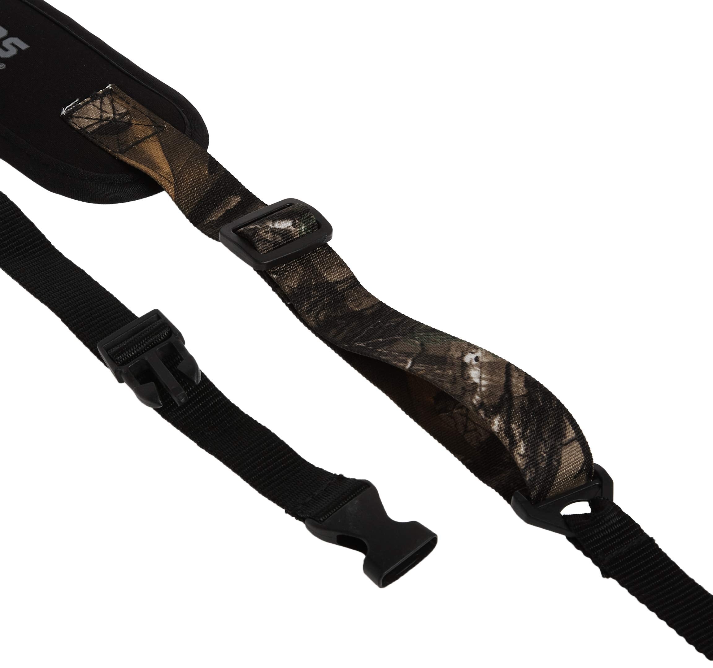 Quick Release Bow Sling - Hunters Specialties Archery Hunting Cushioned Non-Slip Neoprene Realtree Camo Bow Sling
