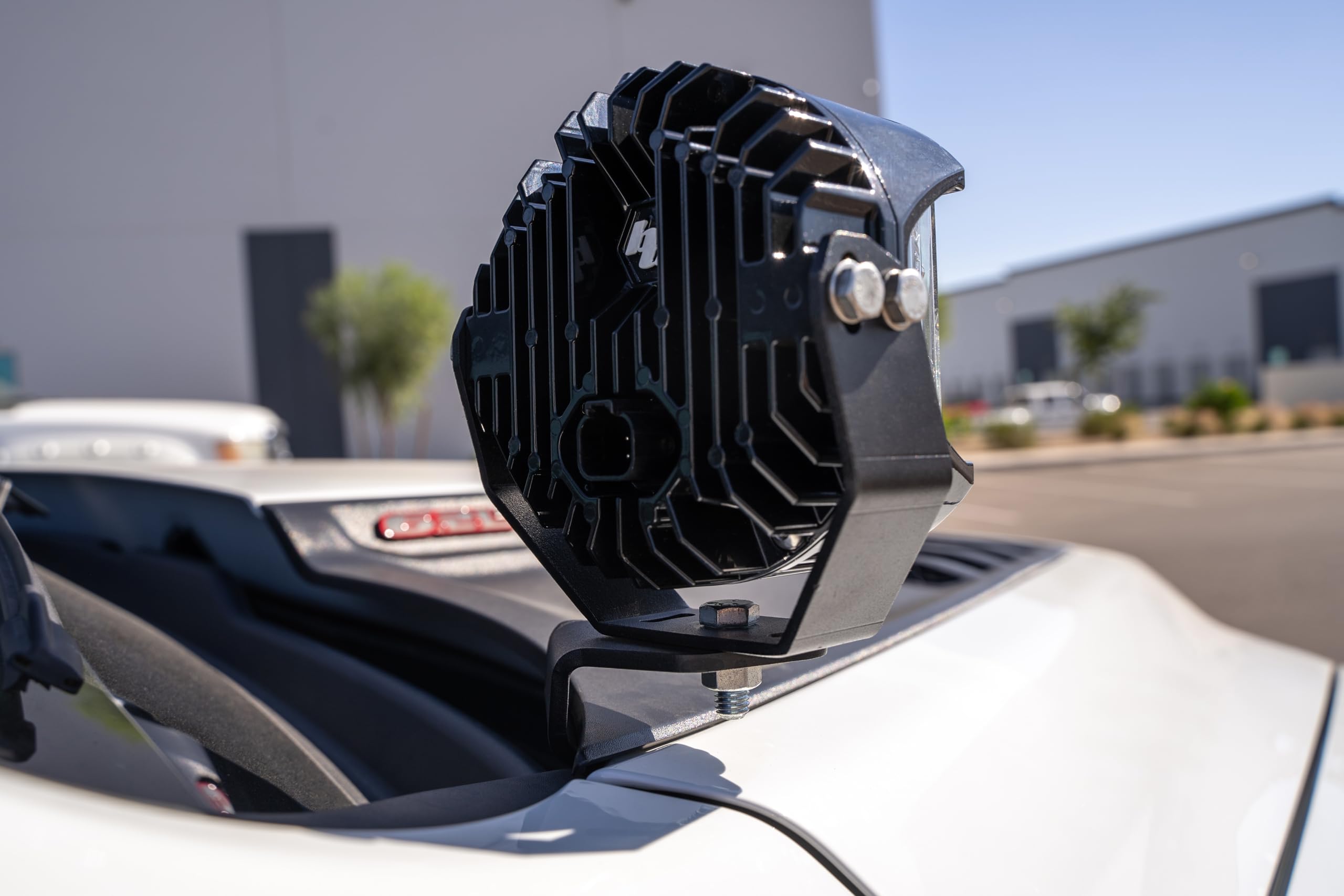 Offroad Ditch Light Brackets for TRX Ram 1500 | Driver and Passenger Side Pair | Mounts up to 6" LED Light Pods on Each Bracket | Made in The USA