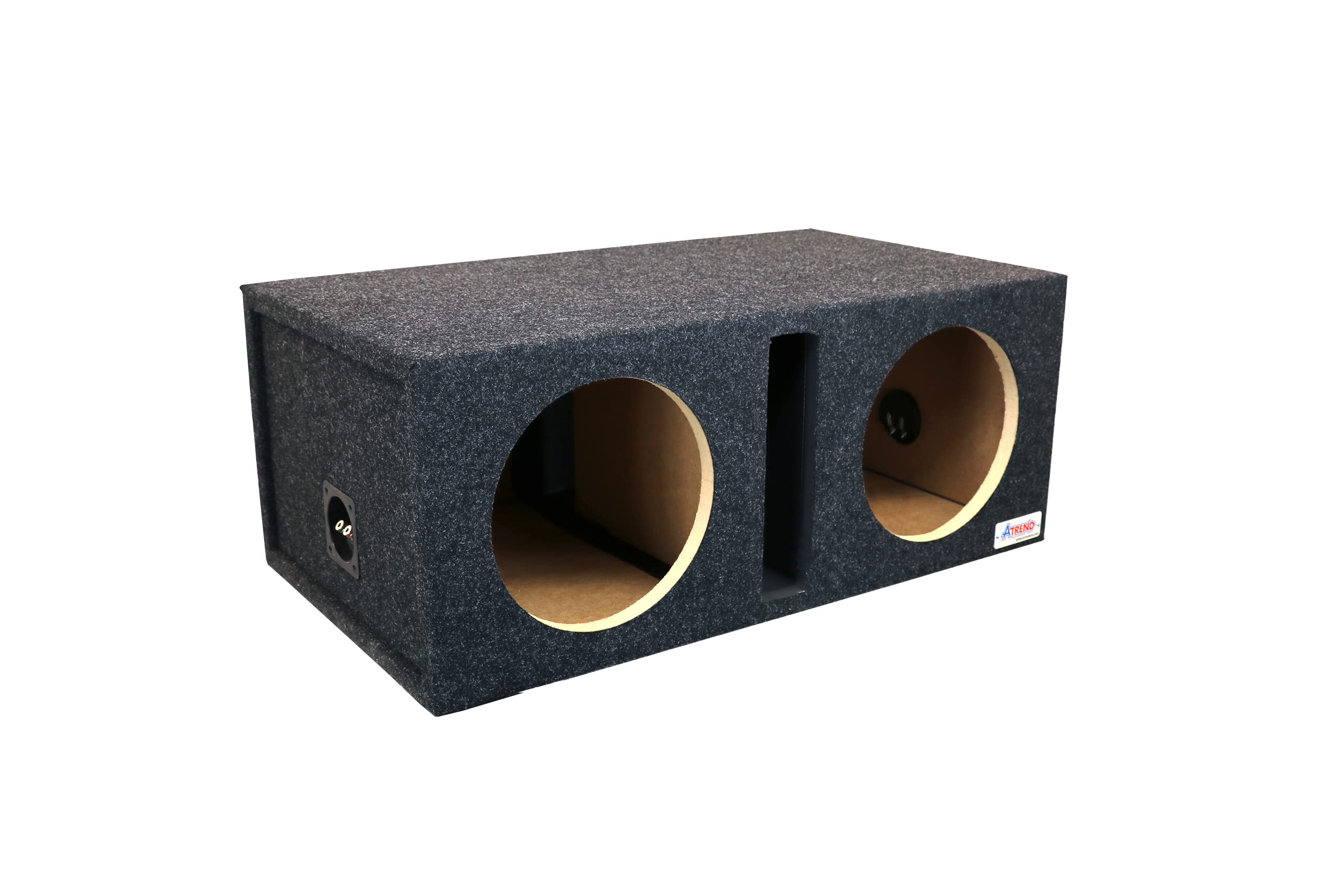 10DQV Atrend 10” Dual Vented Subwoofer/Speaker Enclosure Designed and Engineered in USA with The Latest in Computer Automated Design So You Can Let The Music Move You