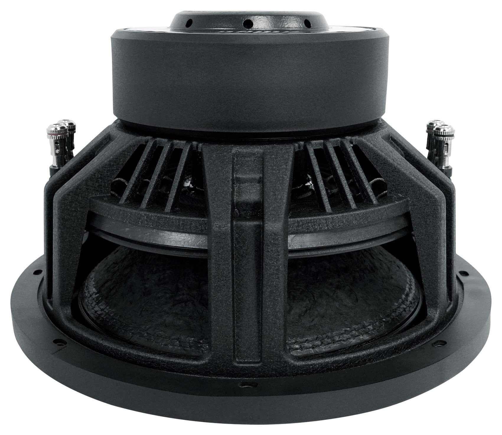 BAMF-124 Power Acoustik BAMF Series Subwoofer (12", 3,500 Watts max, Dual 4Ω), Black