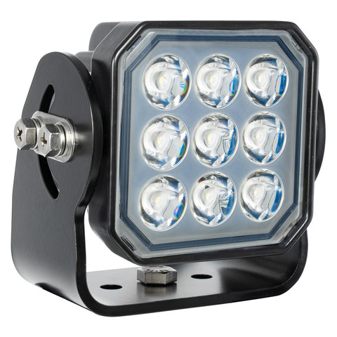 Vision X Prospector Lighting Work Light 9 Seven WATT LEDs Black HOUSING 10 Degree Beam