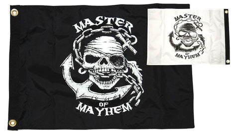 Pirate Heads TAYLOR MADE PRODUCTS Master of Mayhem Flags