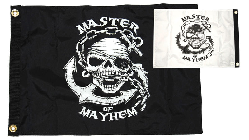 Pirate Heads TAYLOR MADE PRODUCTS Master of Mayhem Flags