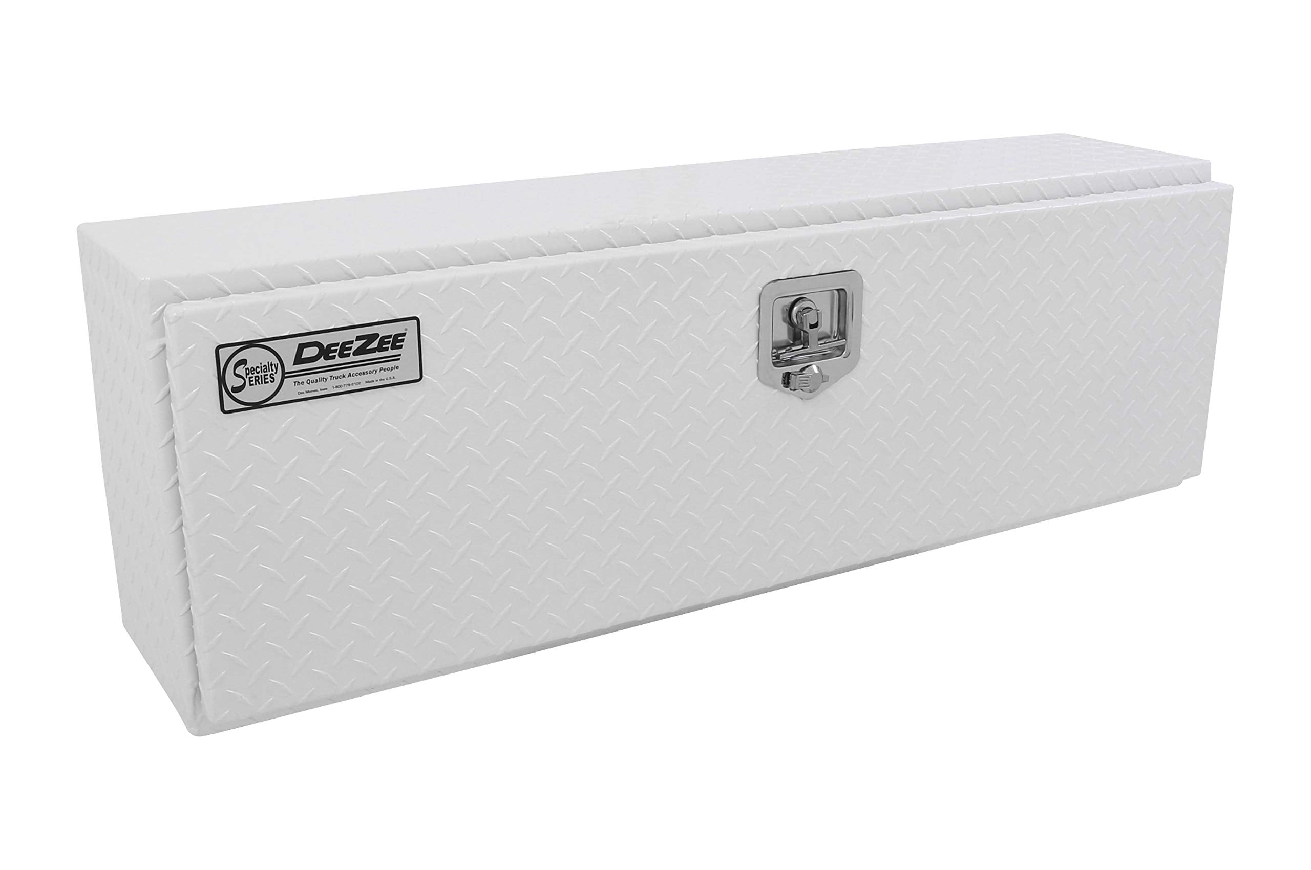 Dee Zee White-Tread DZ70WH Aluminum Topsider Tool Box - 48"