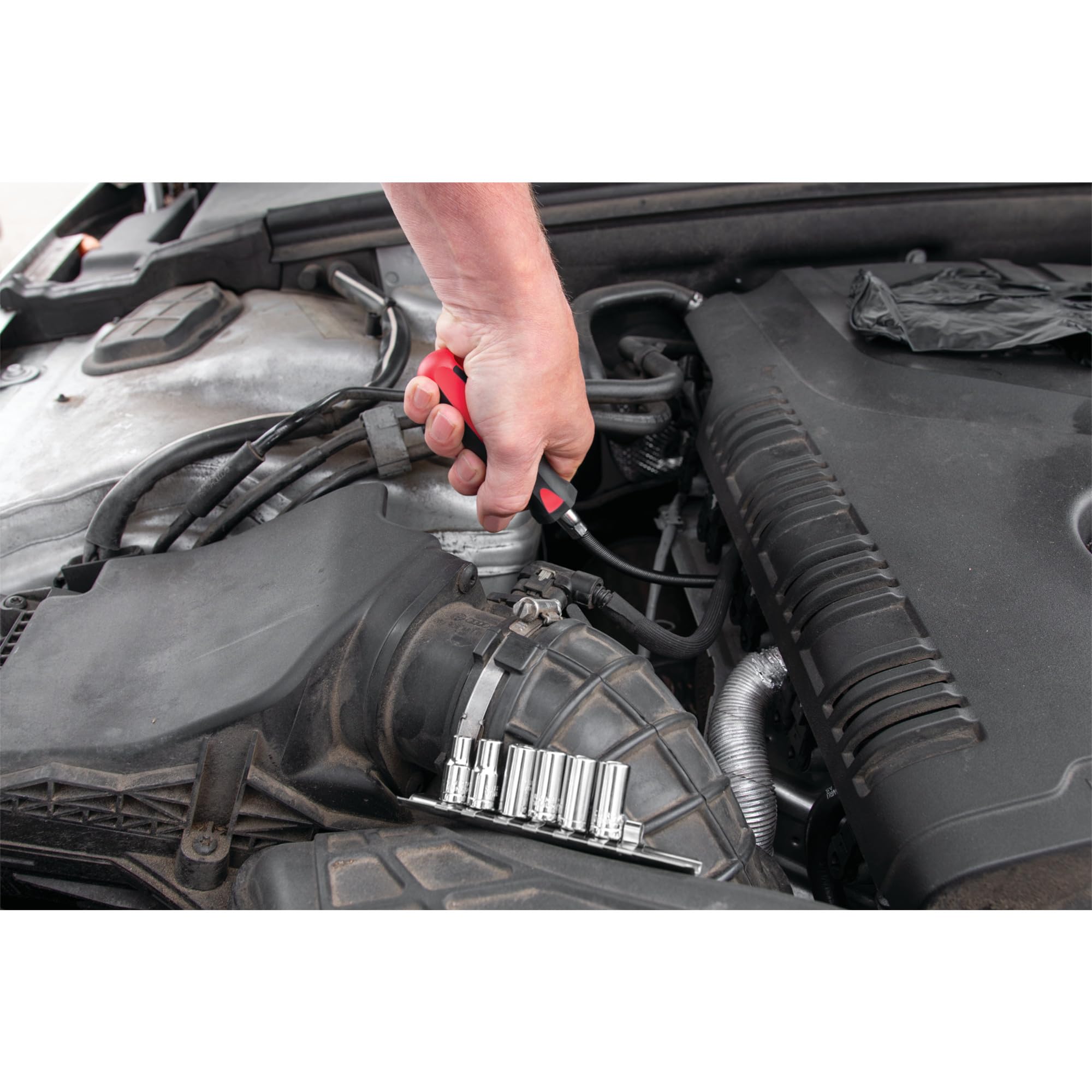 20 Pc. Performance Tool W1744 Multi-Purpose Flexible Driver Set
