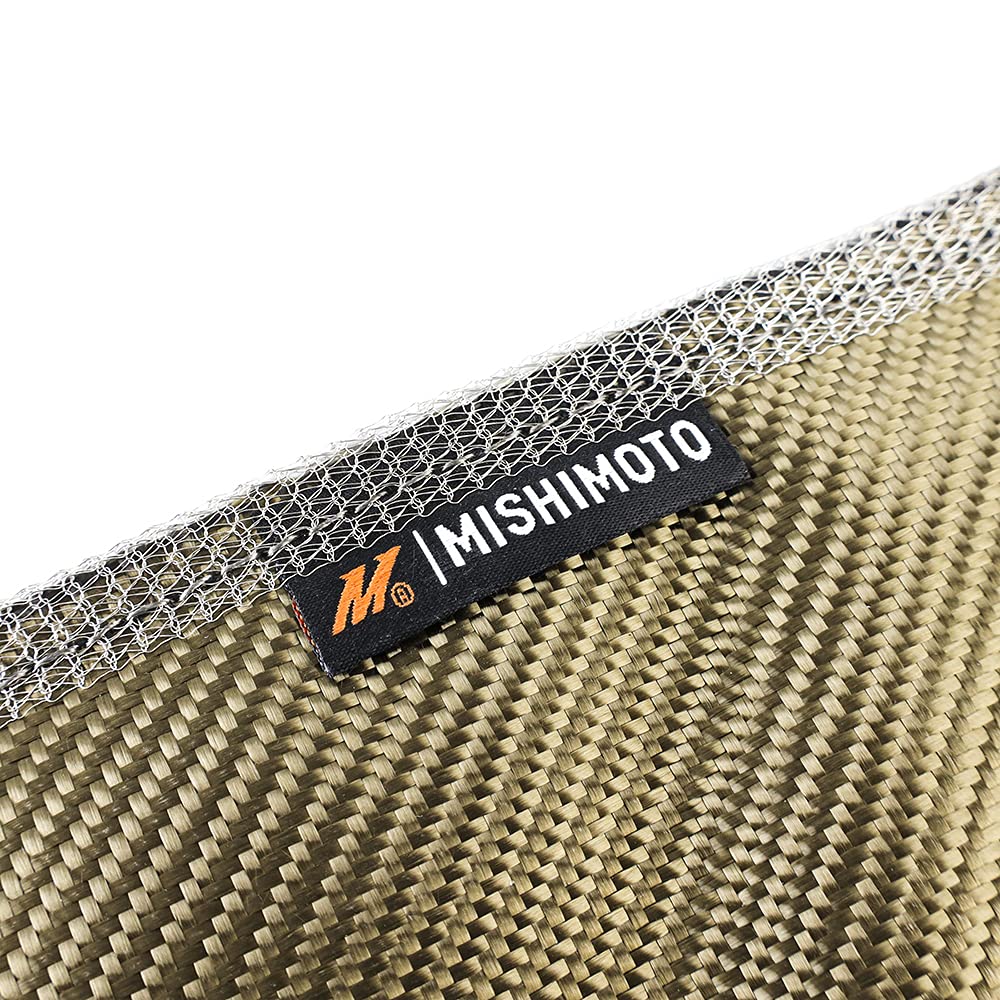 Mishimoto Titanium Turbo Blanket MMTB-MUS4-15, Compatible With Ford Mustang EcoBoost 2015+