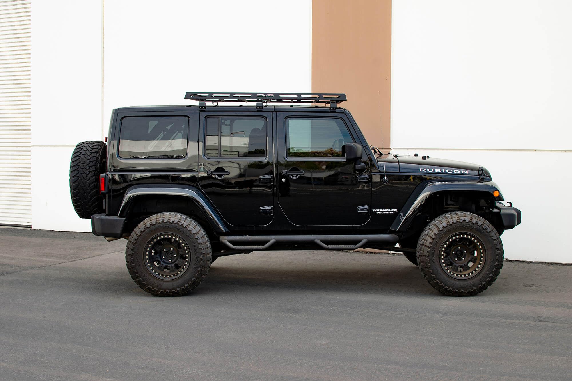 Offroad DV8 Roof Rack for The 2020-2025 Jeep Gladiator JT & 2018-2025 Jeep Wrangler JL 2-Door | Bolt-On Installation | Multiple Tie Down Points | 200lbs Capacity