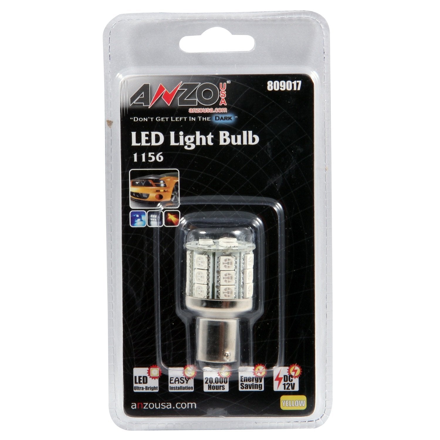 Amber ANZO USA '1156' LED Bulb 809017