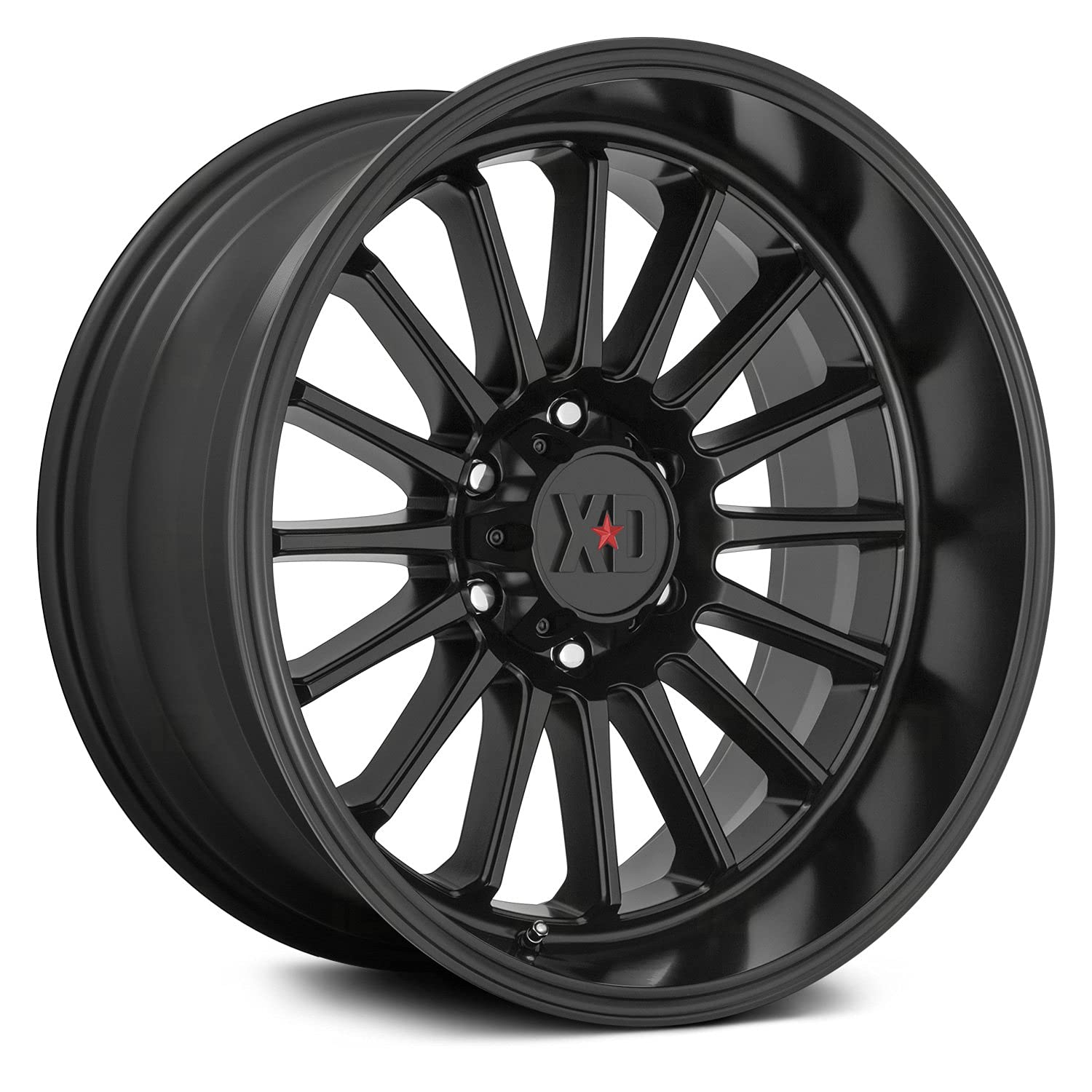 Xd857 Whiplash Satin Black Wheel XD Wheels with Alloy Steel (22 x 10. inches /5 x 71 mm, -18 mm Offset)