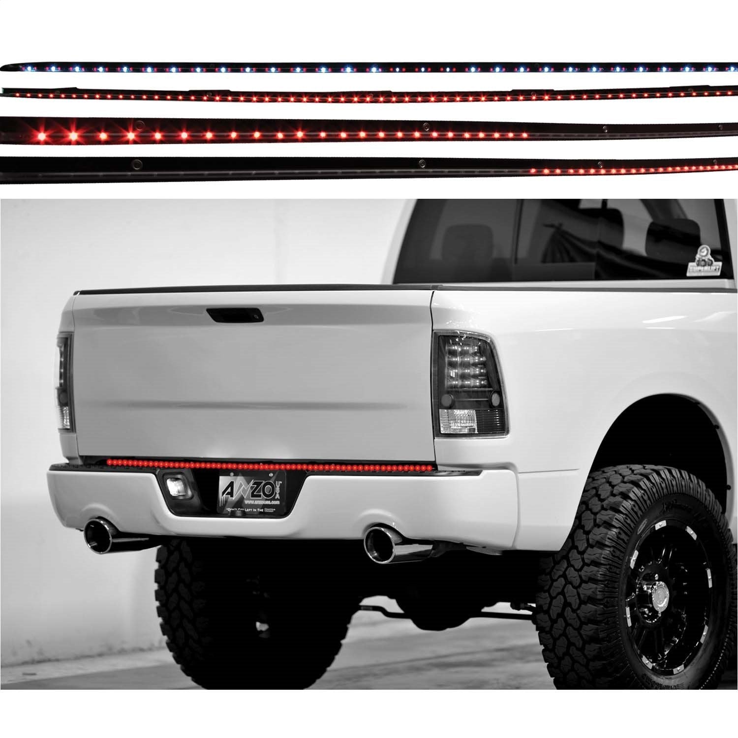 60" ANZO USA 531058 6 Function LED Tailgate Bar with Amber Scanning