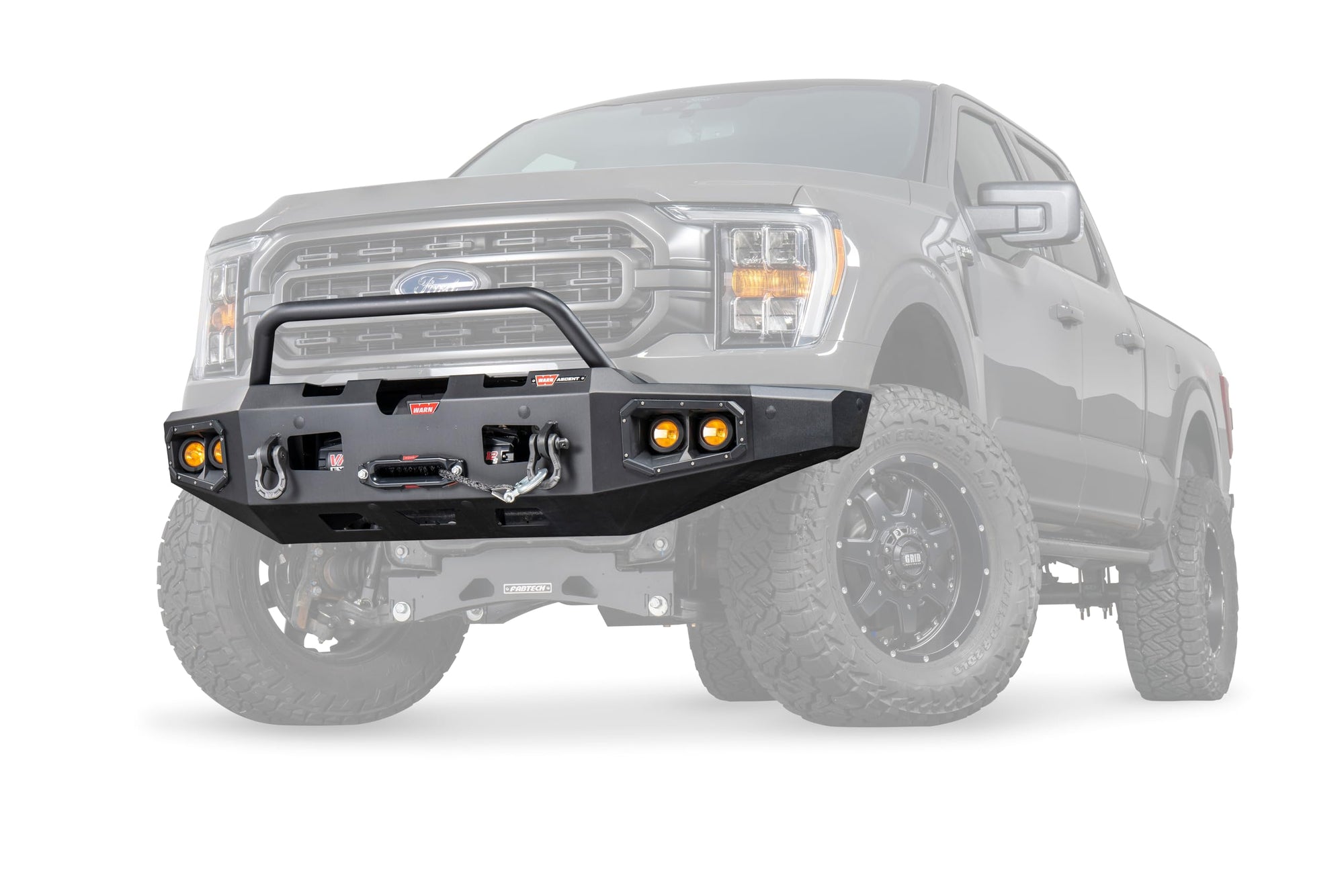 107638 Warn Industries Kit Bmpr Ascnt F 21f150