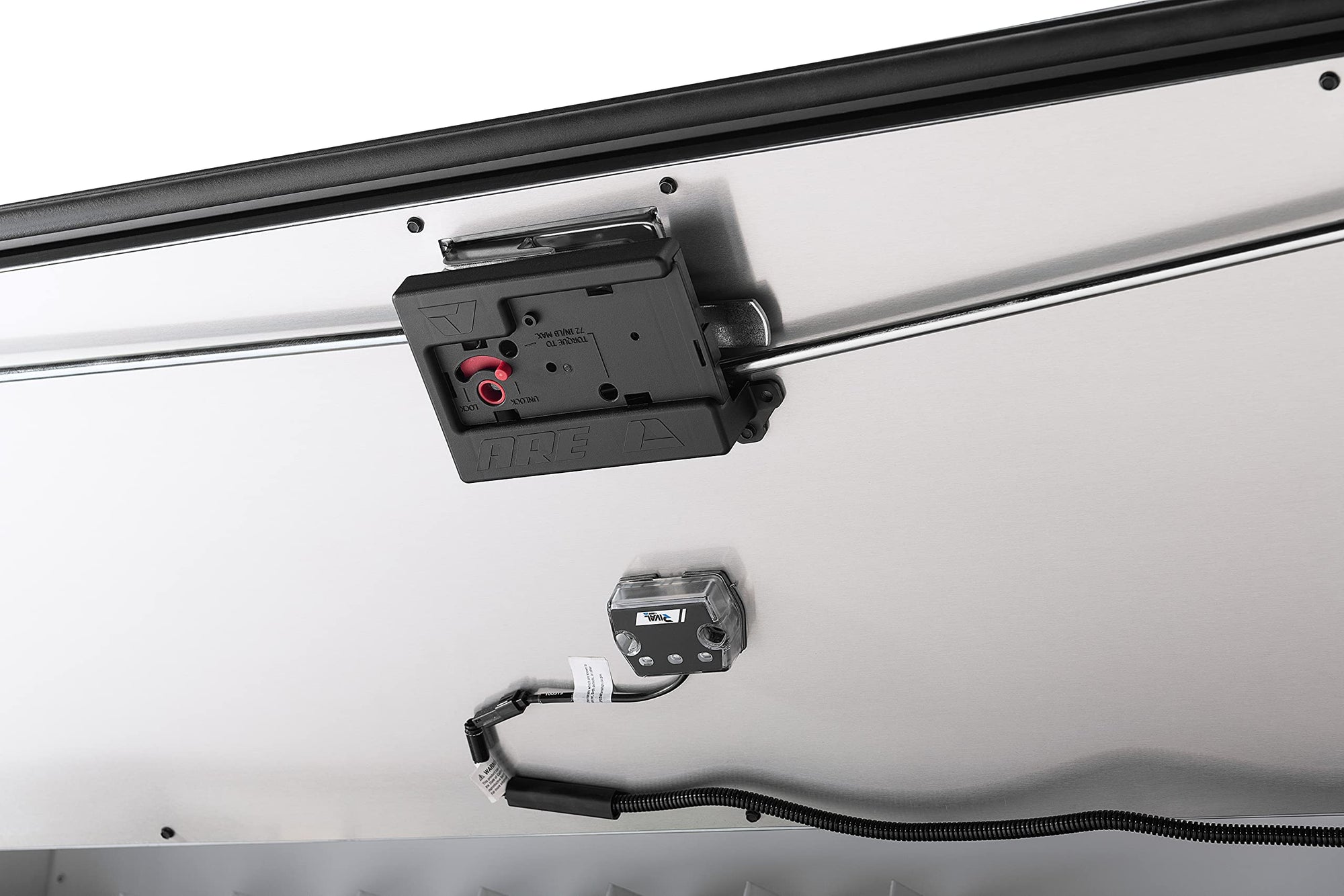 A.R.E. RealTruck Rival Lighting System | 23705-80151 | Down Facing LED Auxiliary Light, Black Housing/White Light