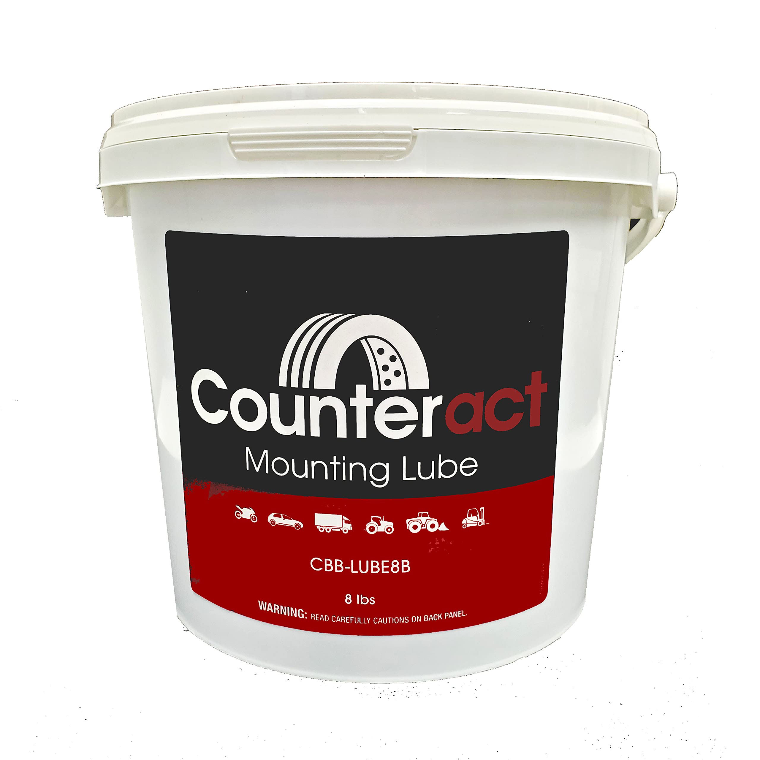 Premium Counteract Tire Mounting Lube for All Tire/Wheel Applications (8lb) CBB-LUBE8B