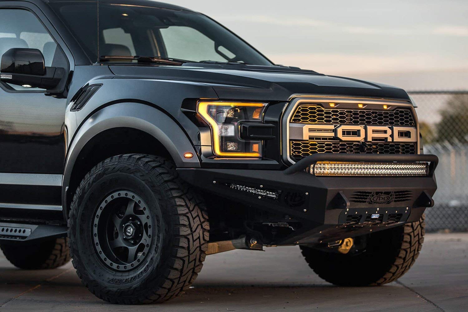 Front Bumper Addictive Desert Designs (Ford Raptor Honey Badger) F117432860103