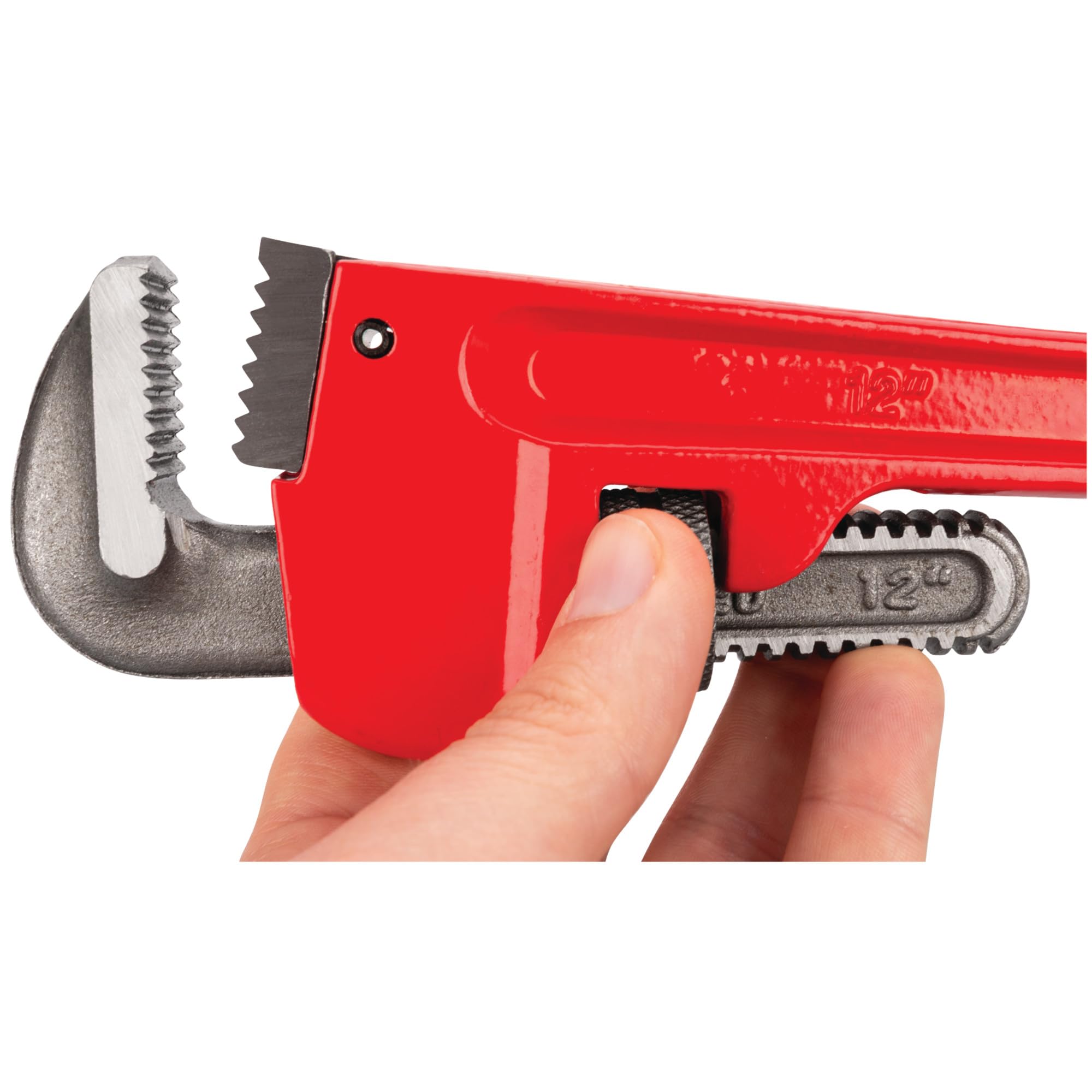 Heavy-Duty Performance Tool W1133-12B Adjustable Straight Pipe Wrench, 12-inch